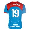 Maillot de Supporter Atlético Madrid J. Alvarez 19 Troisième 2025-26 Pour Homme